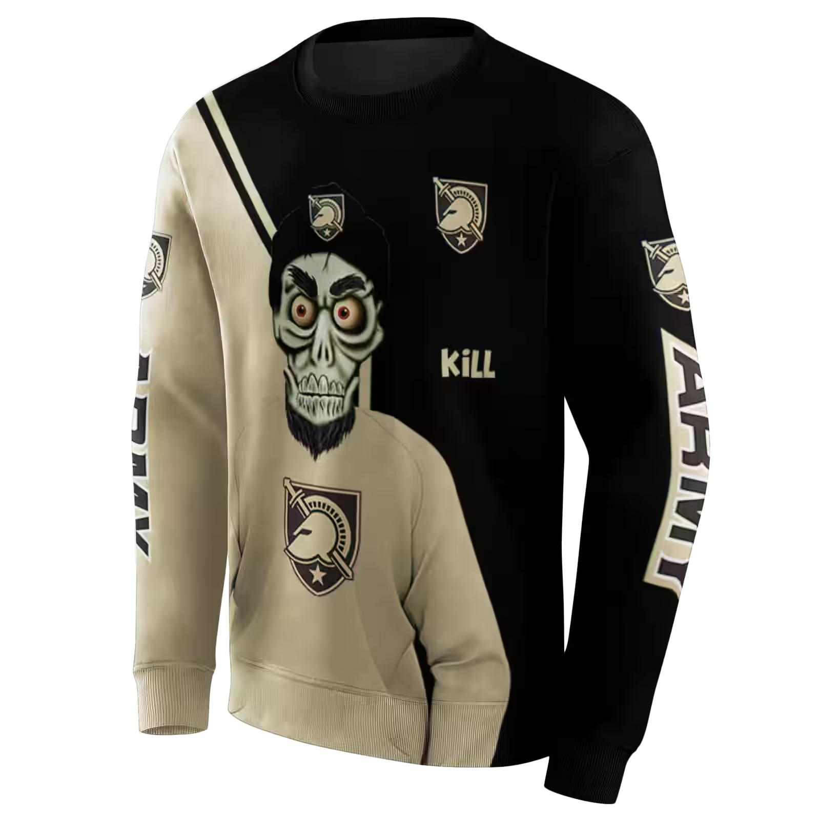 army black knights achmed skull gold hoodie new arrival