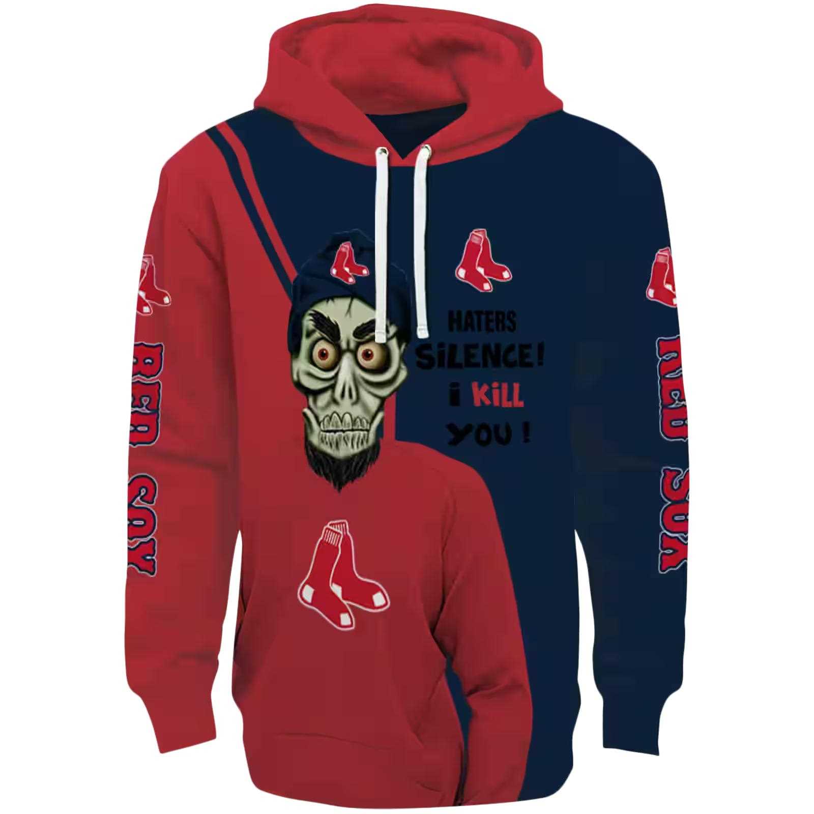 Boston Red Sox Achmed Skull Red Hoodie