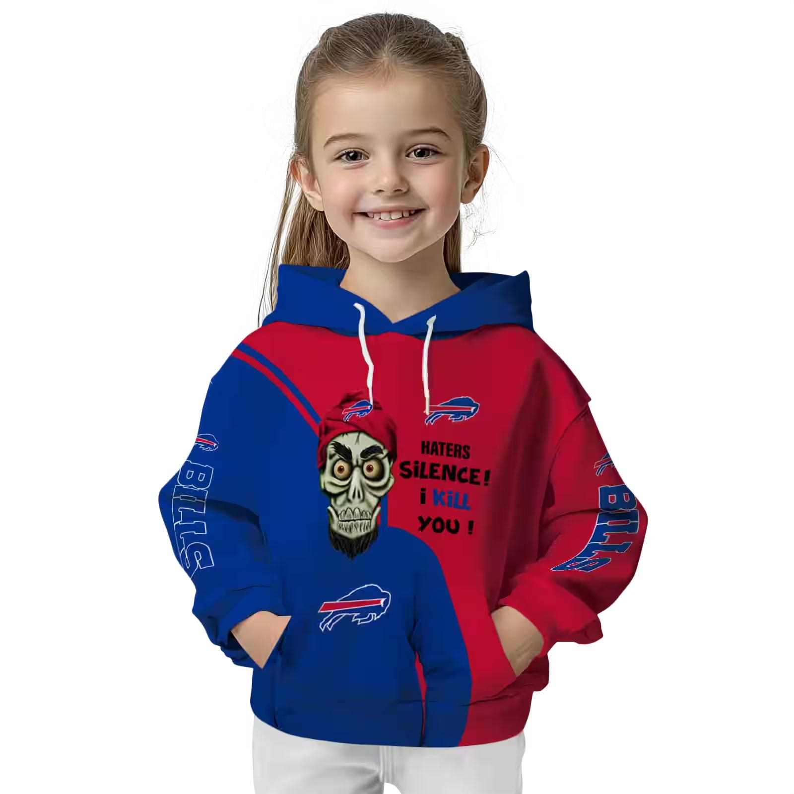 buffalo bills achmed skull blue hoodie top rated