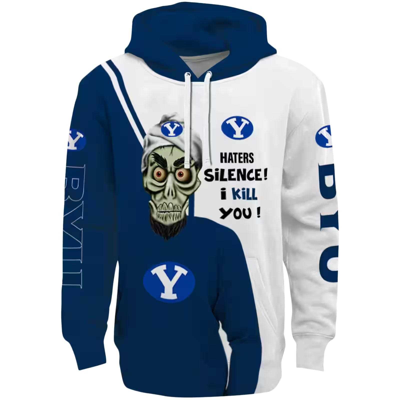 BYU Cougars Achmed Skull Blue Hoodie