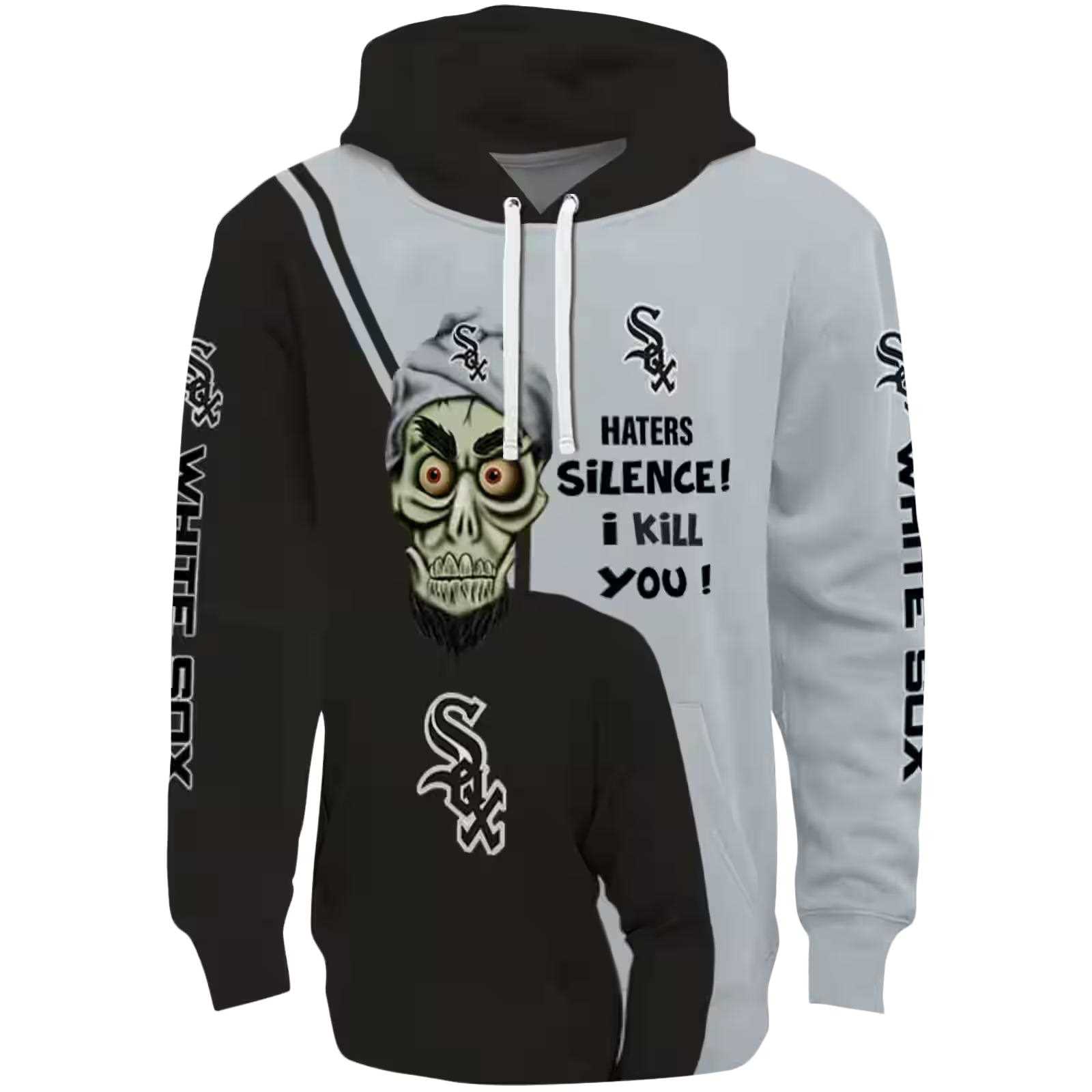 Chicago White Sox Achmed Skull Black Hoodie