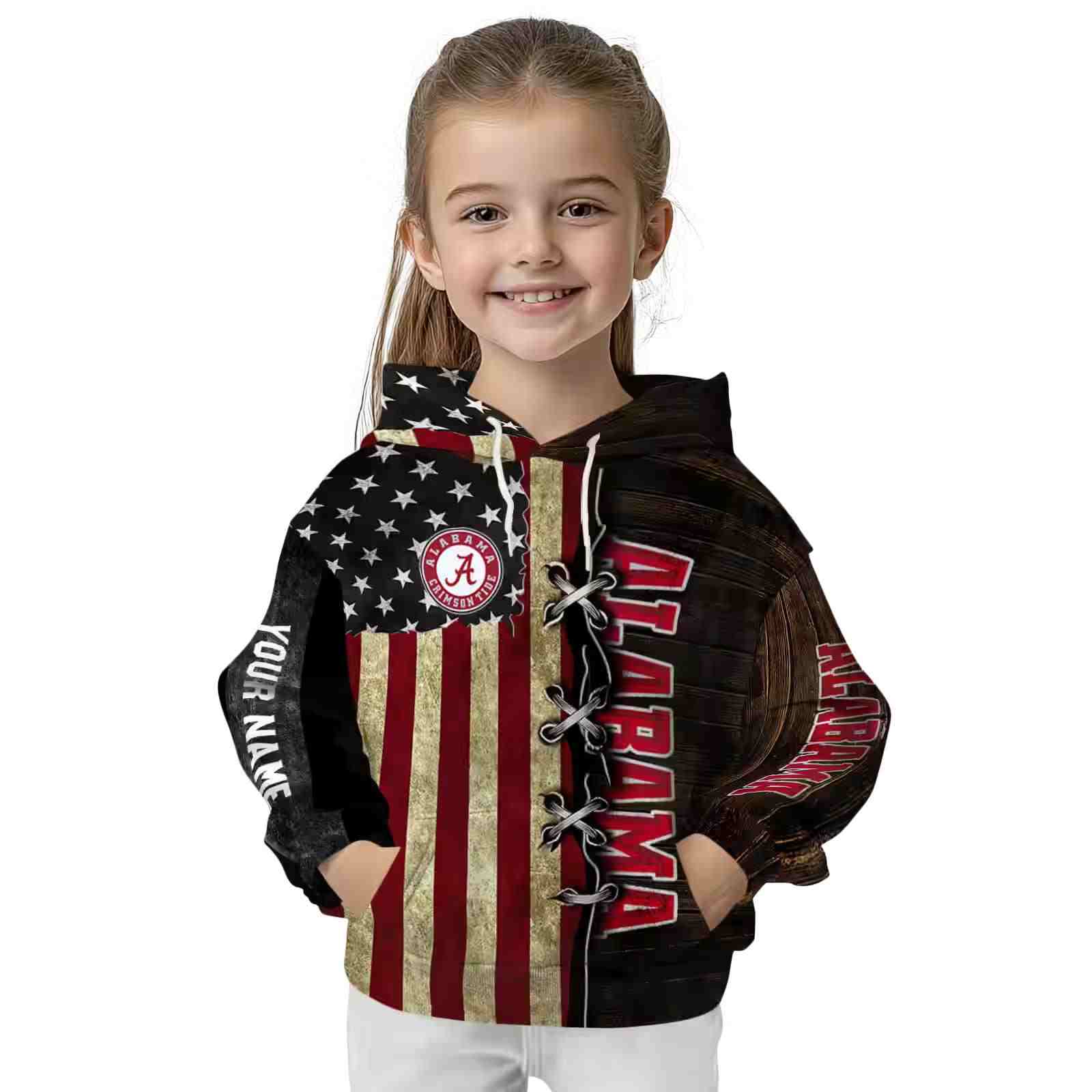 custom alabama crimson tide american pride hoodie top rated