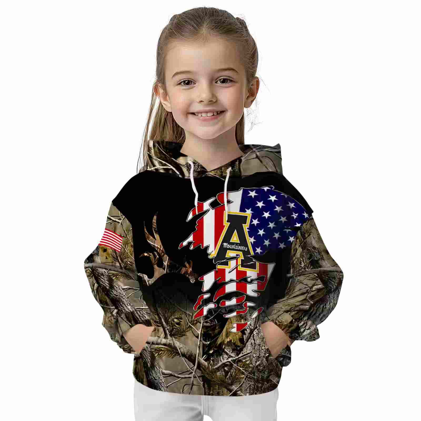 custom appalachian state mountaineers tree camo hoodie top rated