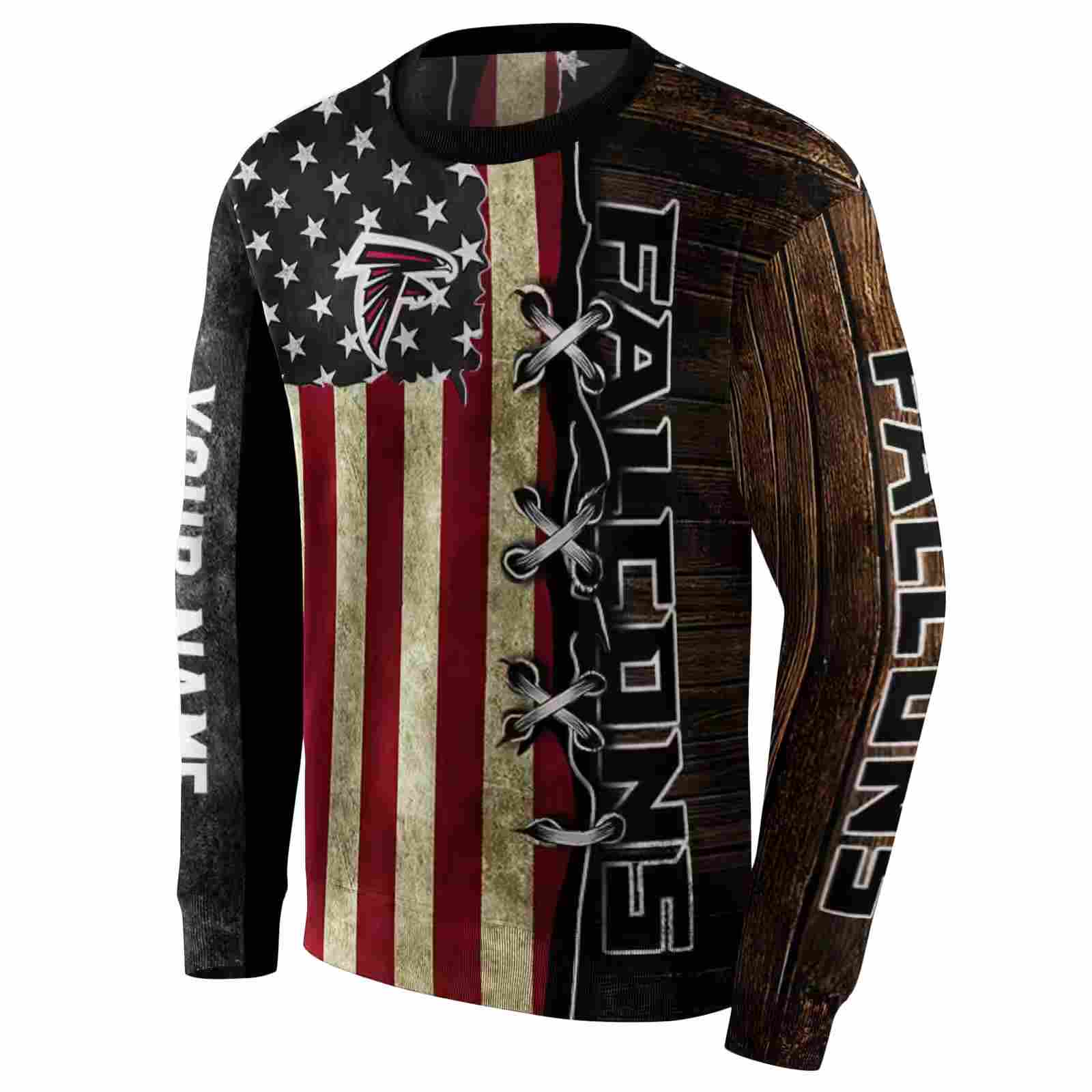 custom atlanta falcons american pride hoodie new arrival