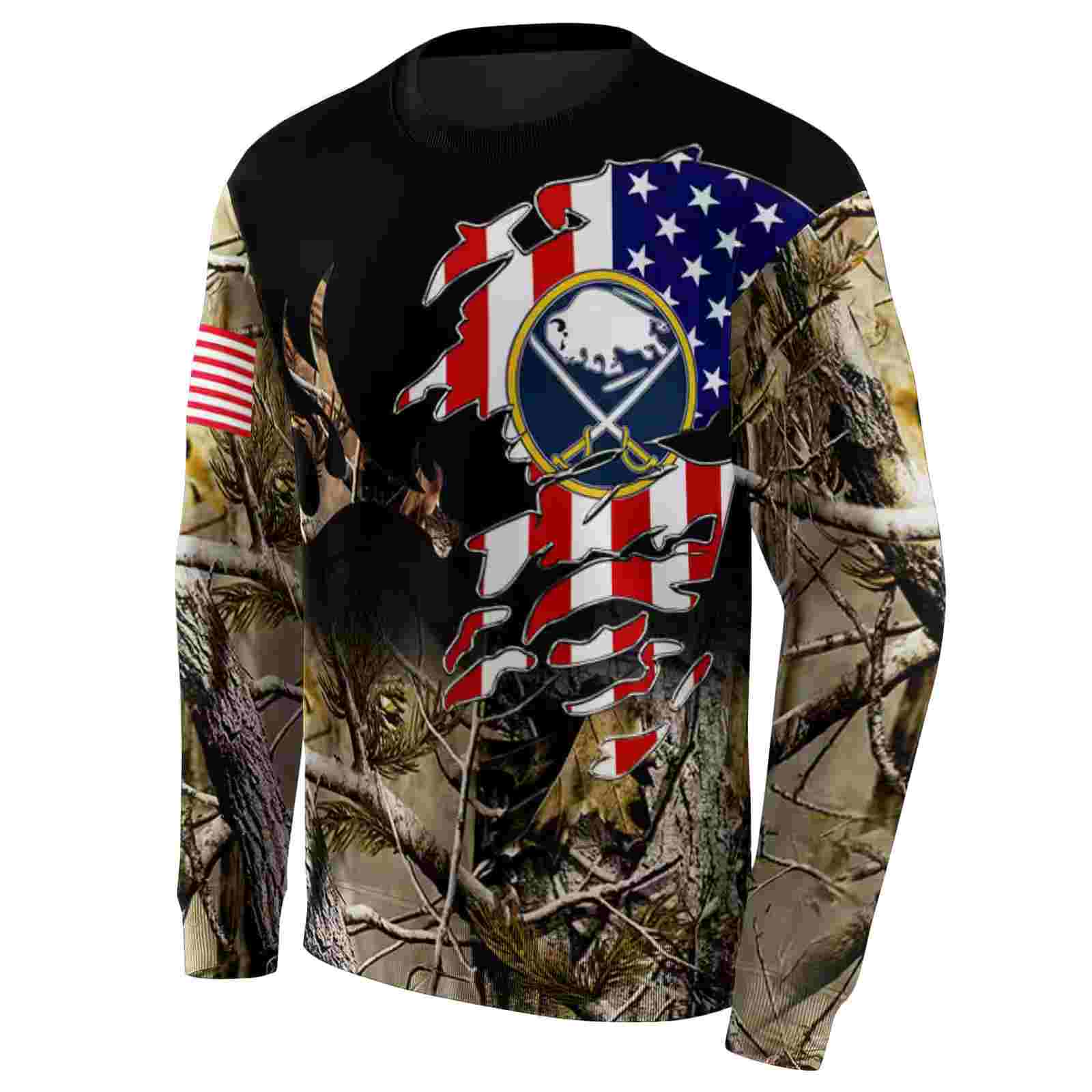 custom buffalo sabres tree camo hoodie new arrival