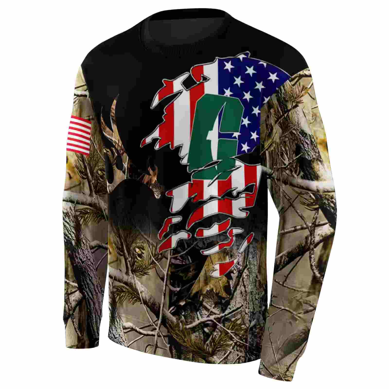 custom charlotte 49ers tree camo hoodie new arrival