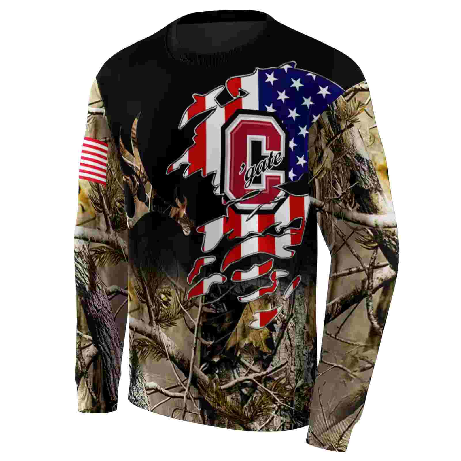 custom colgate raiders tree camo hoodie new arrival