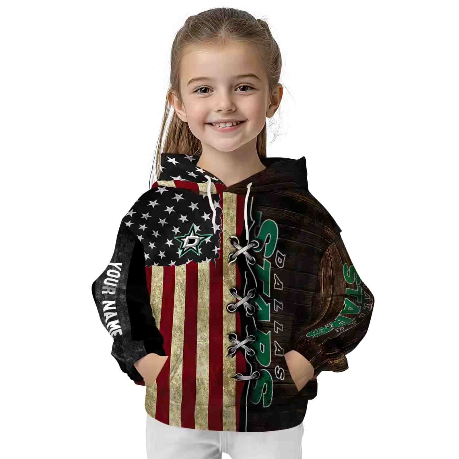 custom dallas stars american pride hoodie top rated