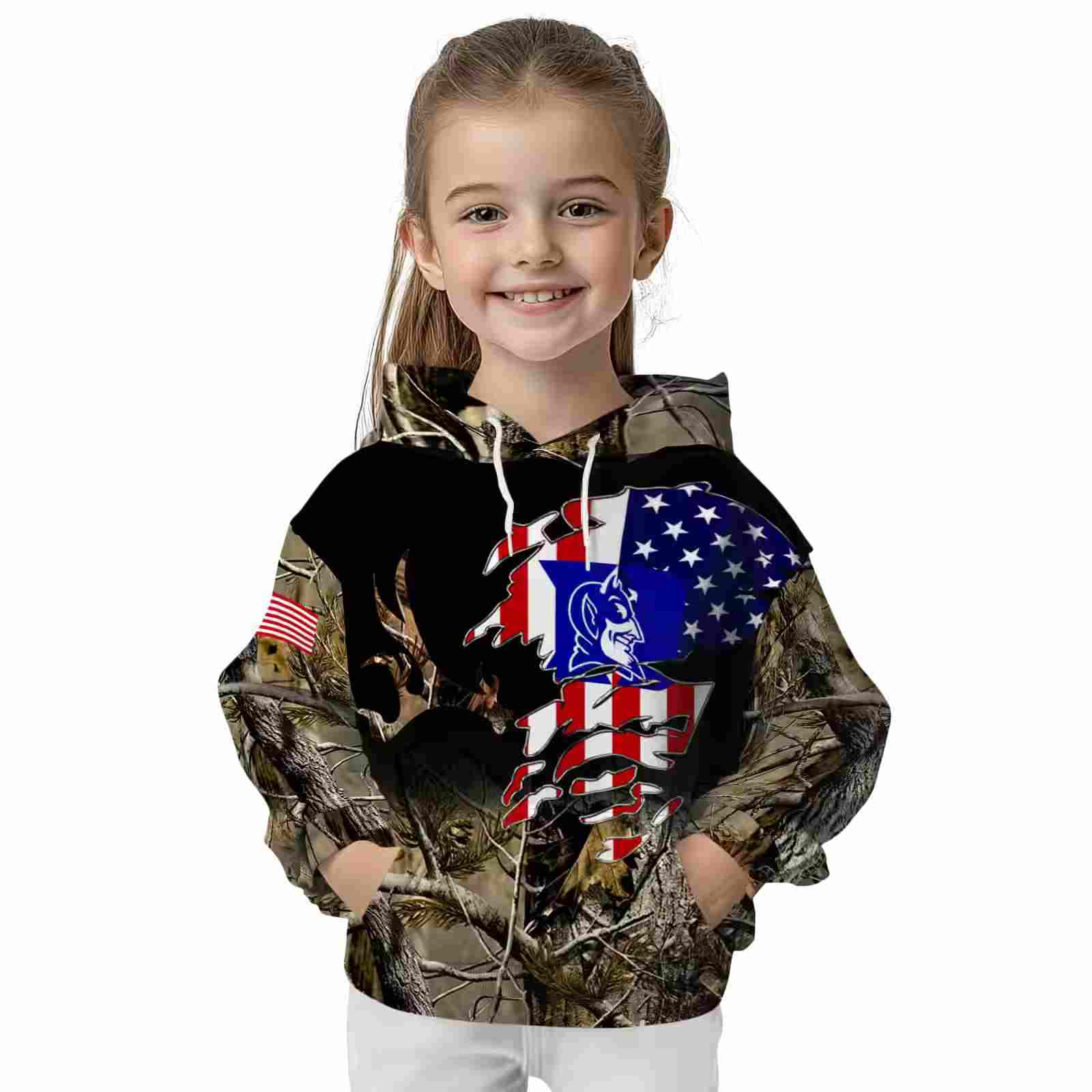 custom duke blue devils tree camo hoodie top rated