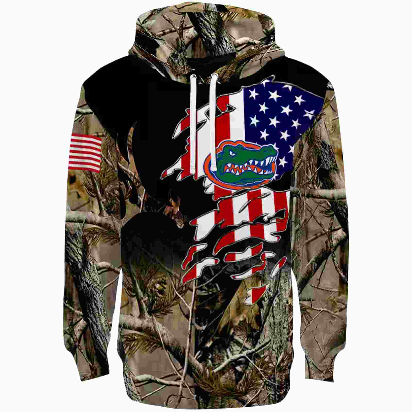 Custom Florida Gators Tree Camo Hoodie