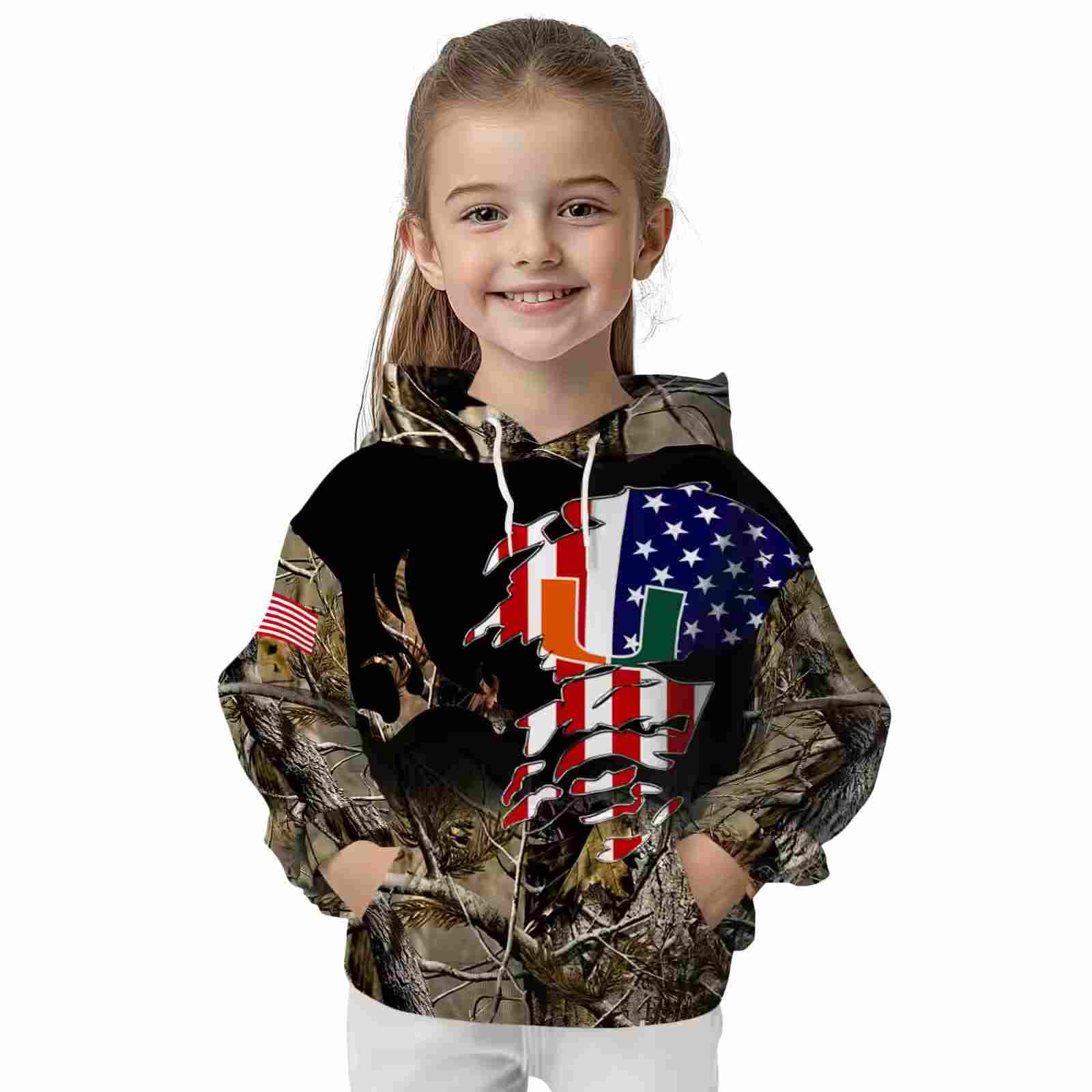 custom miami hurricanes tree camo hoodie top rated