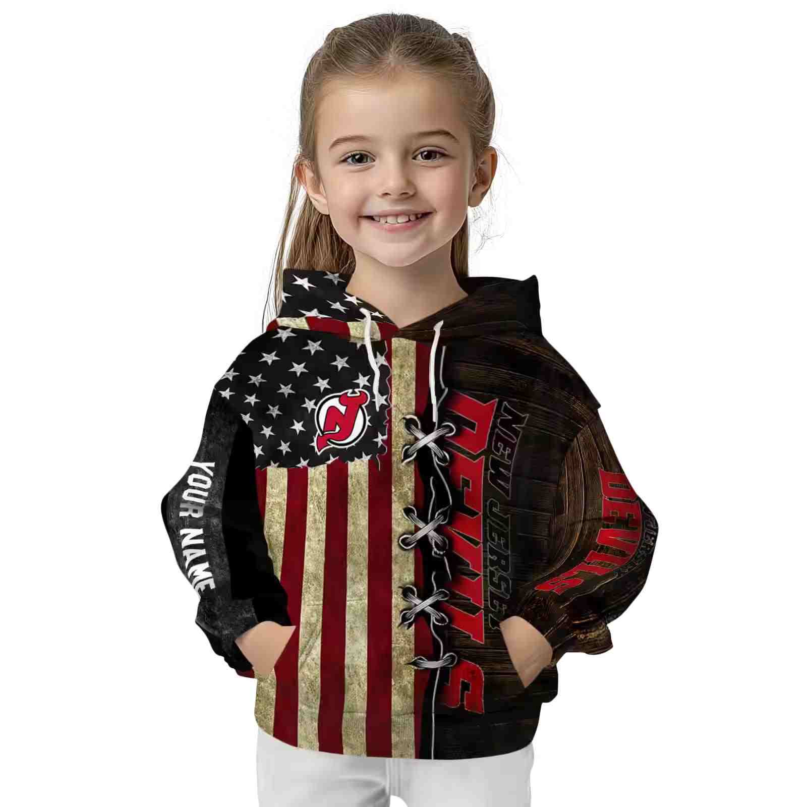 custom new jersey devils american pride hoodie top rated