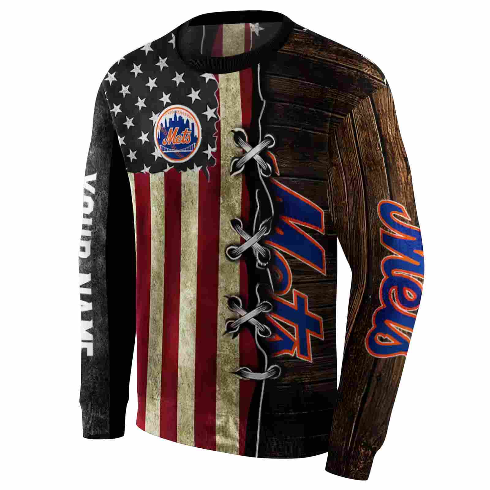 custom new york mets american pride hoodie new arrival