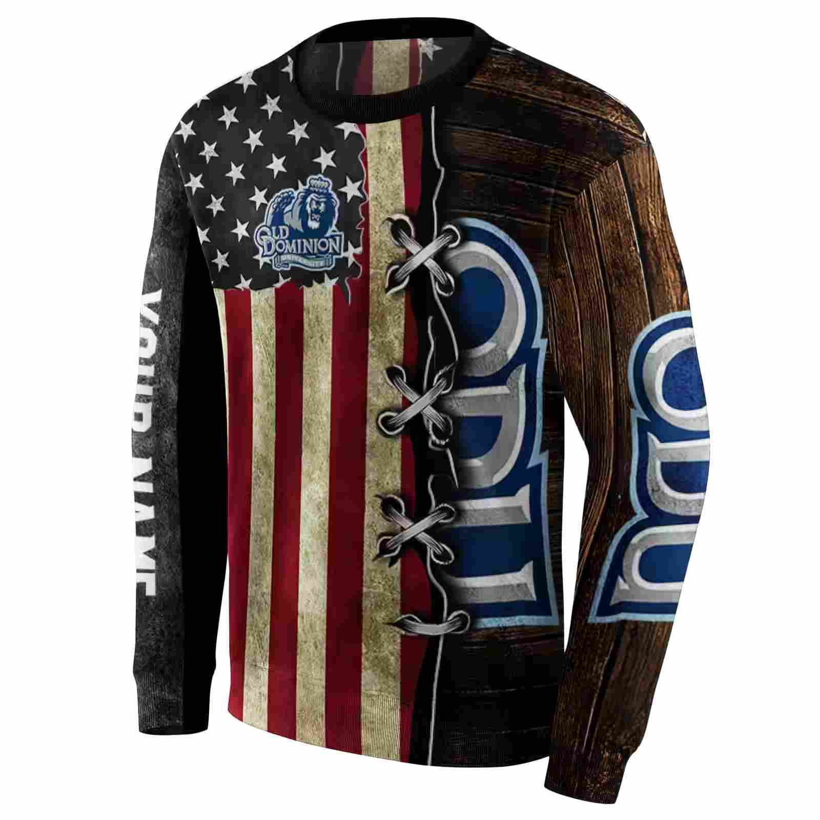 custom old dominion monarchs american pride hoodie new arrival