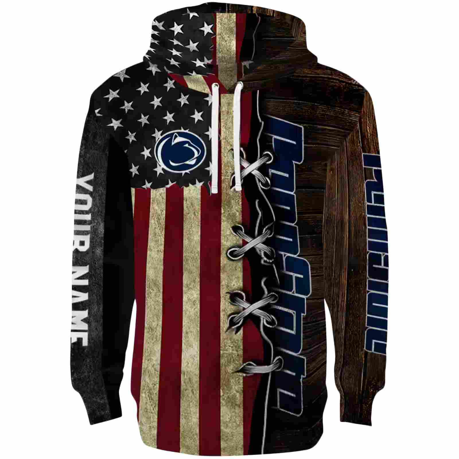 custom penn state nittany lions american pride hoodie best selling