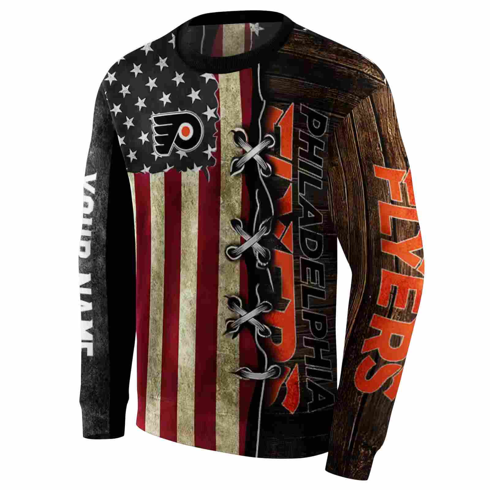 custom philadelphia flyers american pride hoodie new arrival