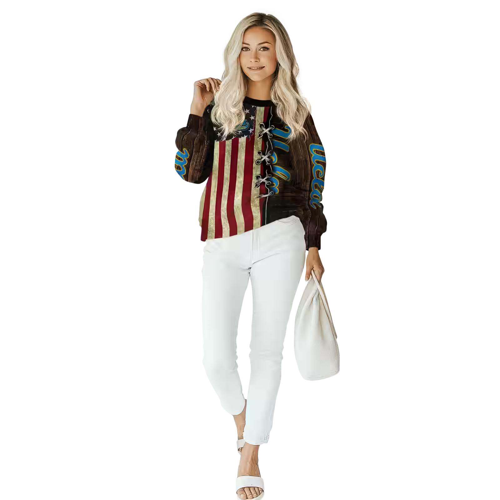 custom ucla bruins american pride hoodie trendy