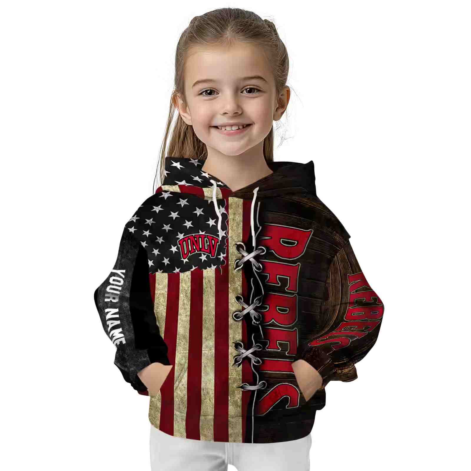 custom unlv rebels american pride hoodie top rated