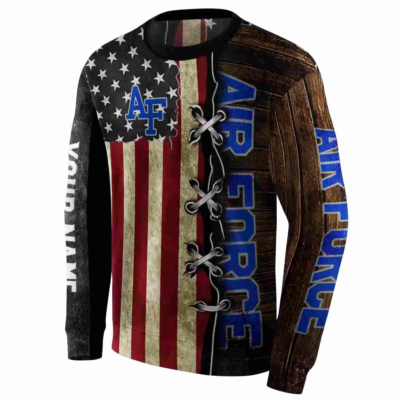 customized air force falcons american pride hoodie new arrival