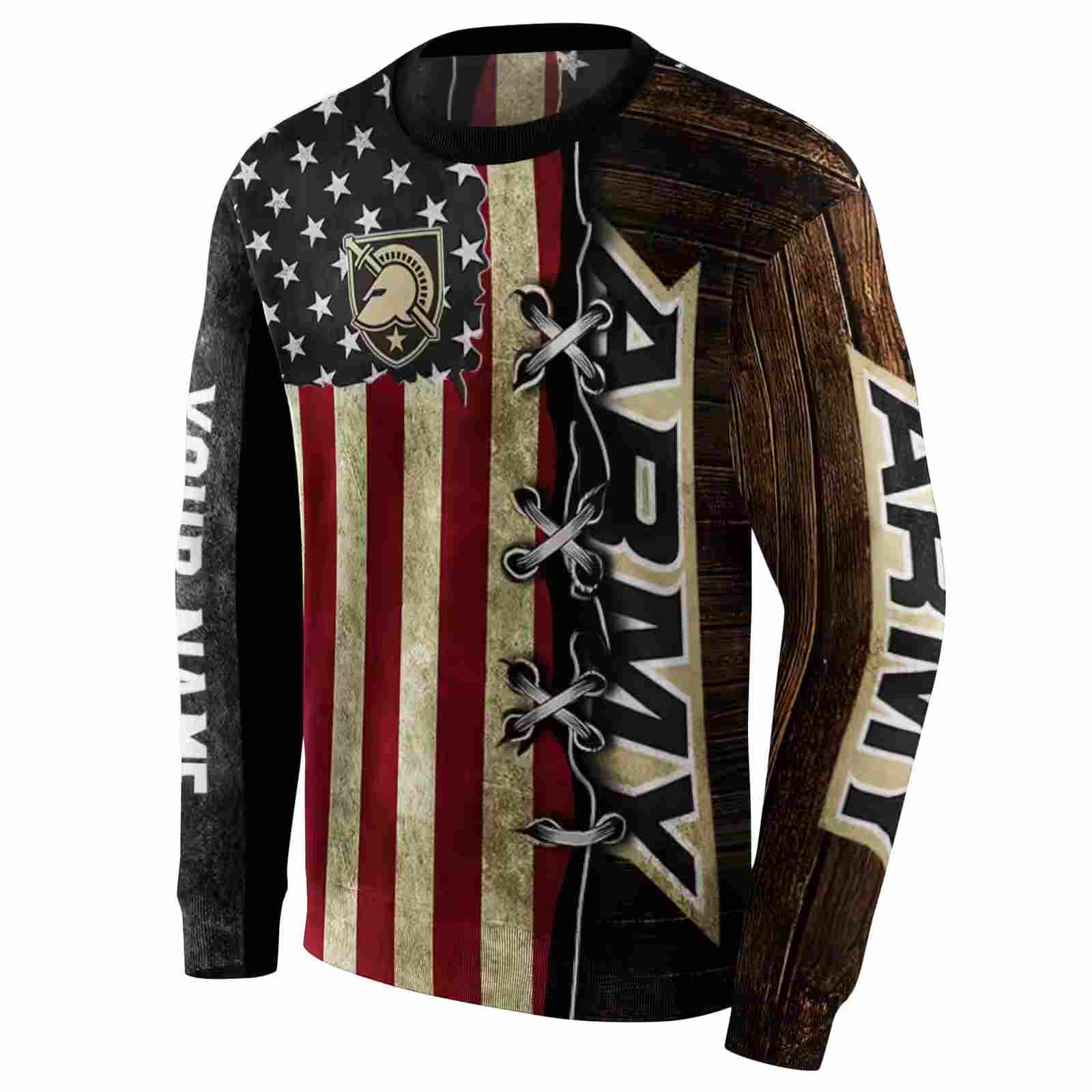 customized army black knights american pride hoodie new arrival