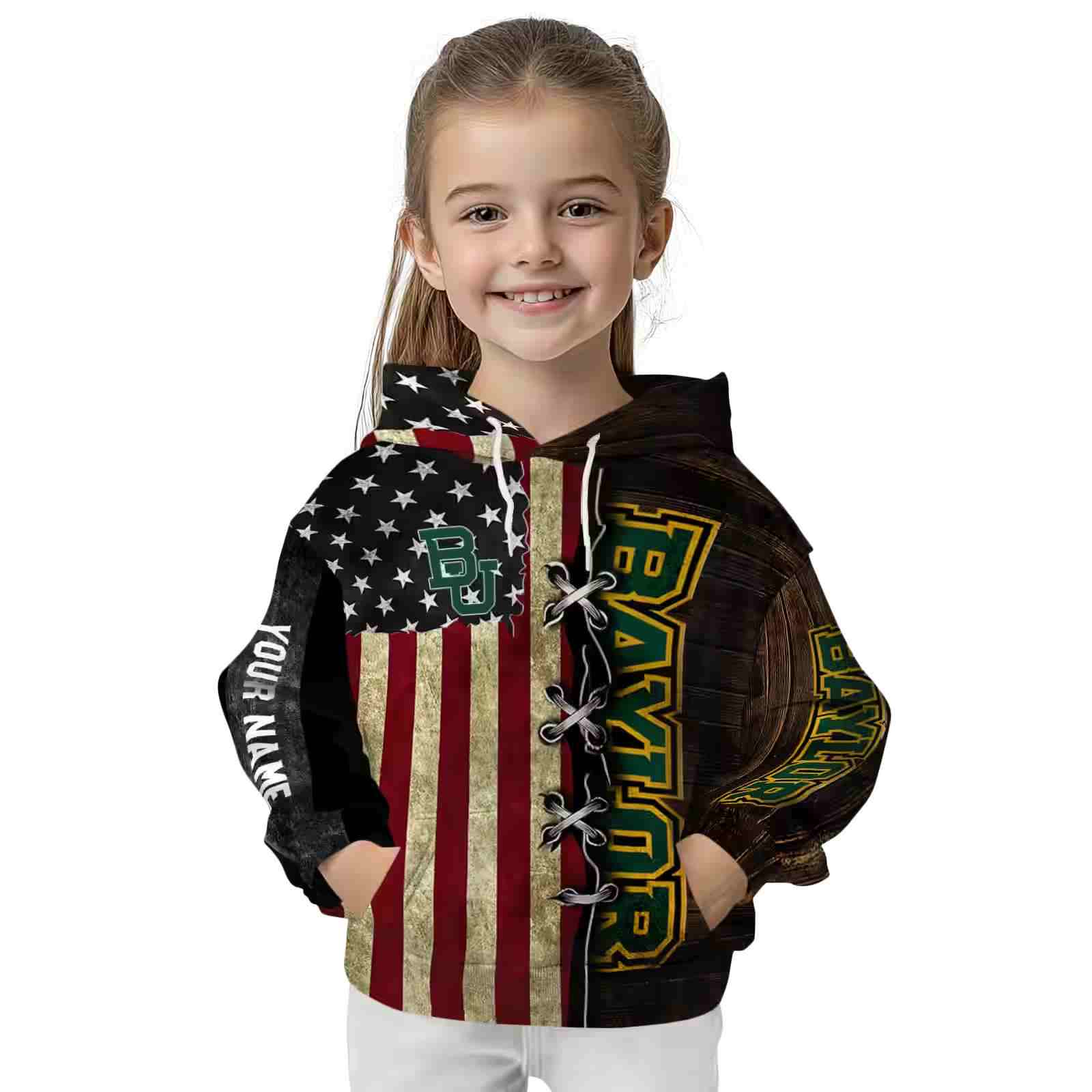 customized baylor bears american pride hoodie top rated