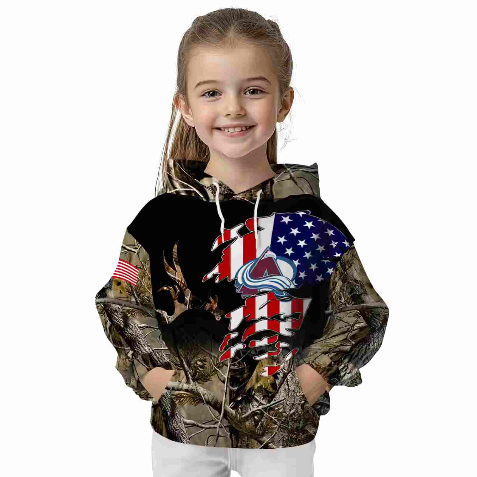 customized colorado avalanche tree camo hoodie top rated
