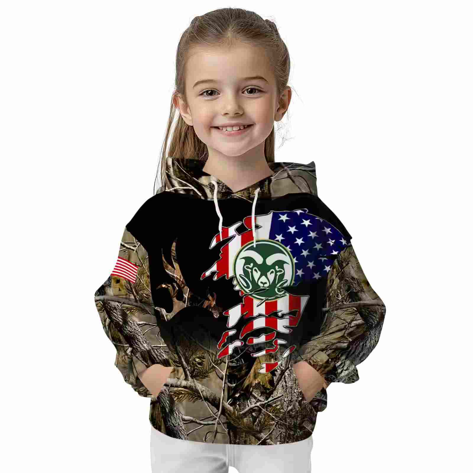 customized colorado state rams tree camo hoodie top rated