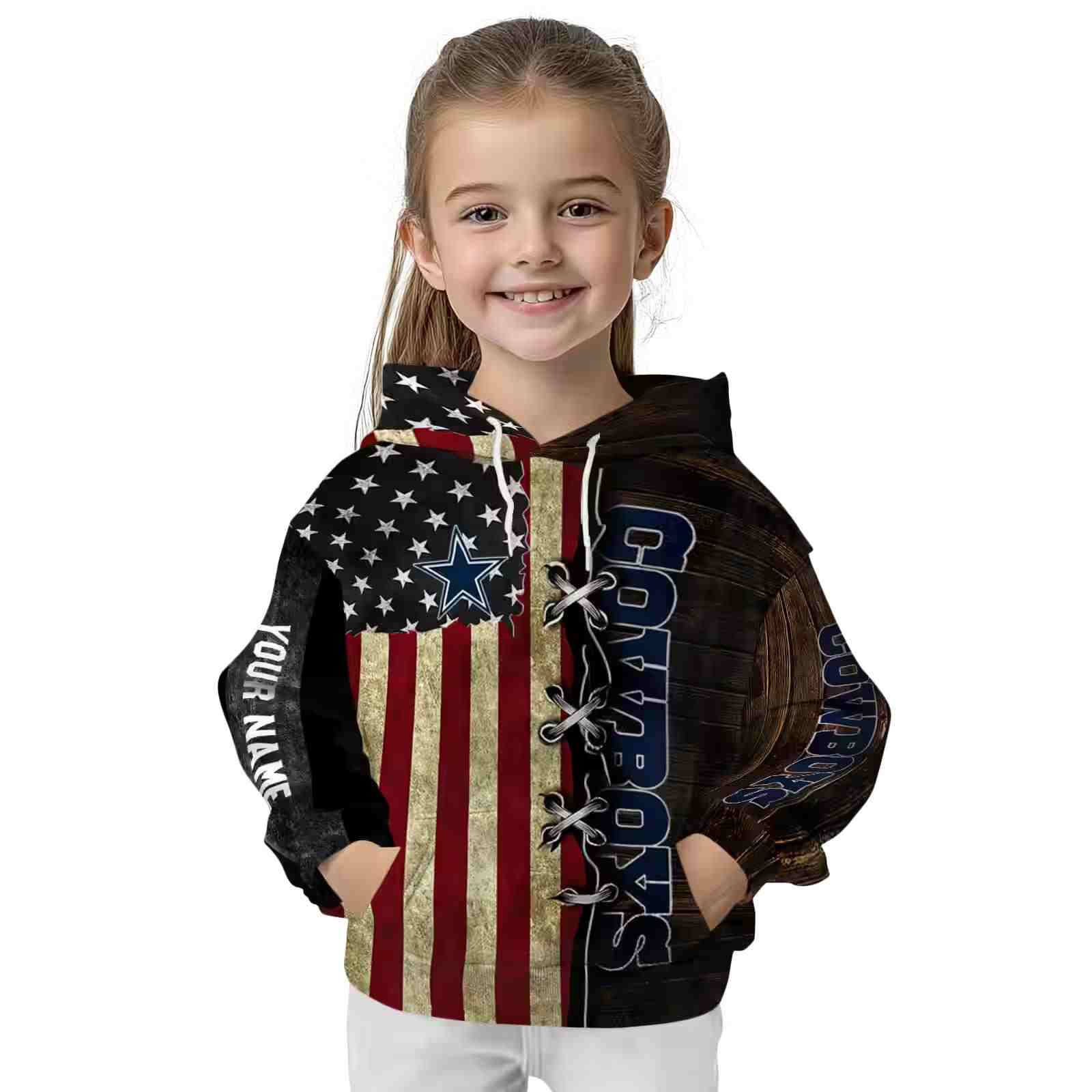 customized dallas cowboys american pride hoodie top rated