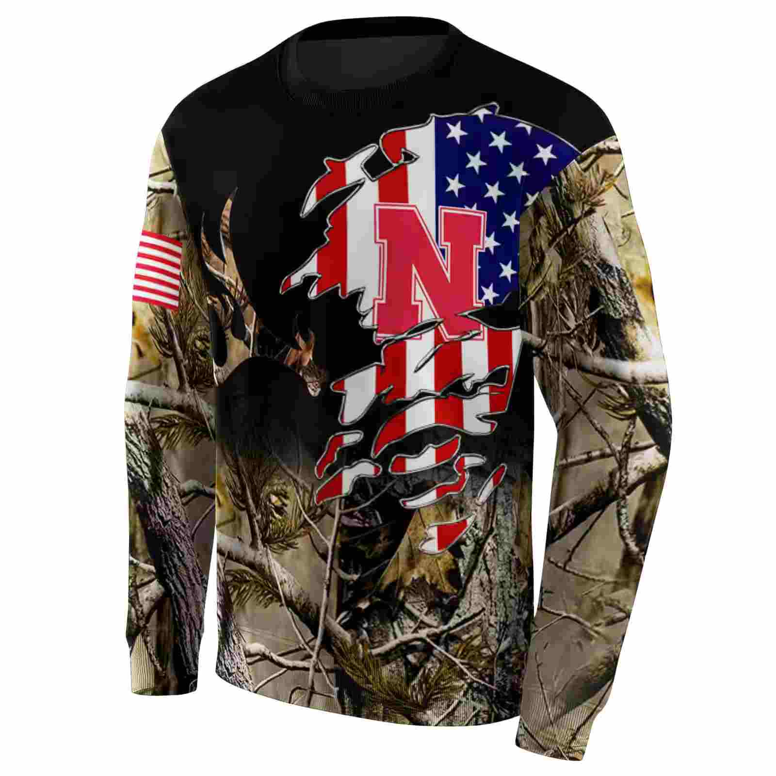 customized nebraska cornhuskers tree camo hoodie new arrival