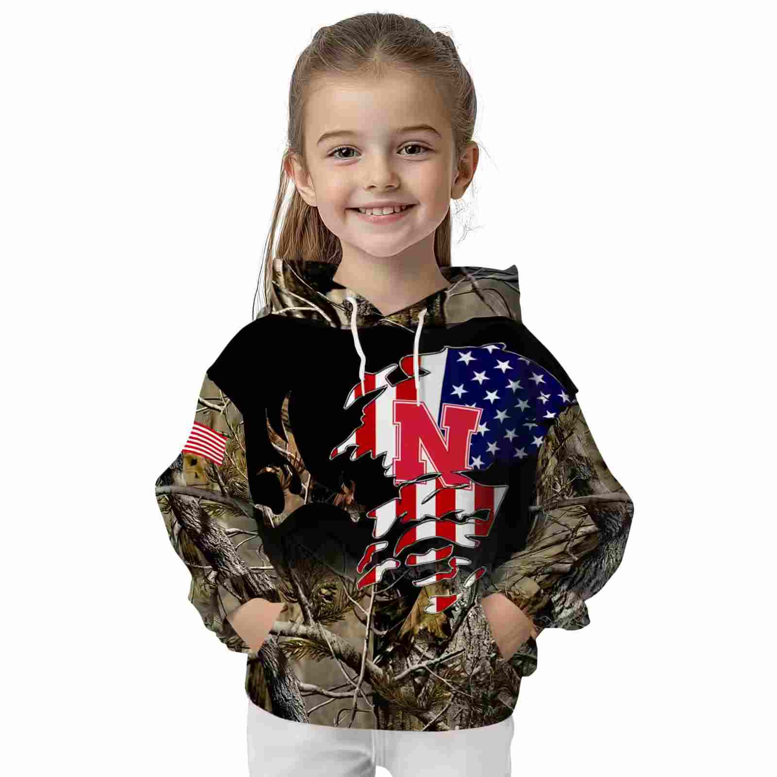 customized nebraska cornhuskers tree camo hoodie top rated