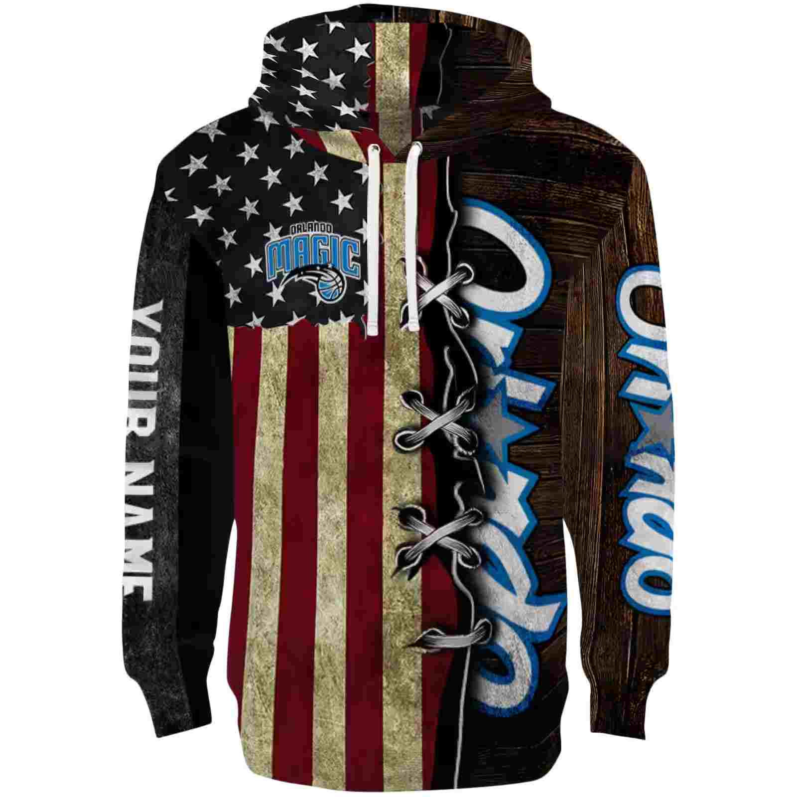 Customized Orlando Magic American Pride Hoodie