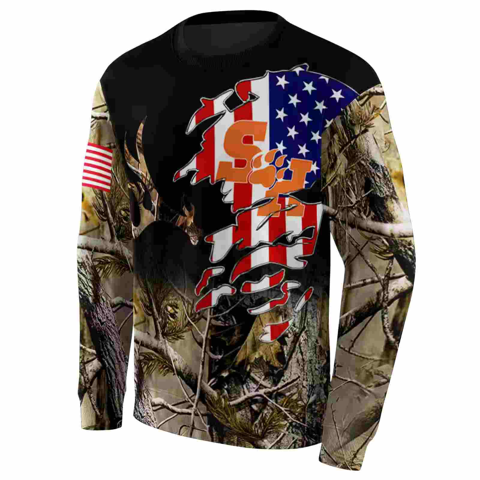 customized sam houston bearkats tree camo hoodie new arrival