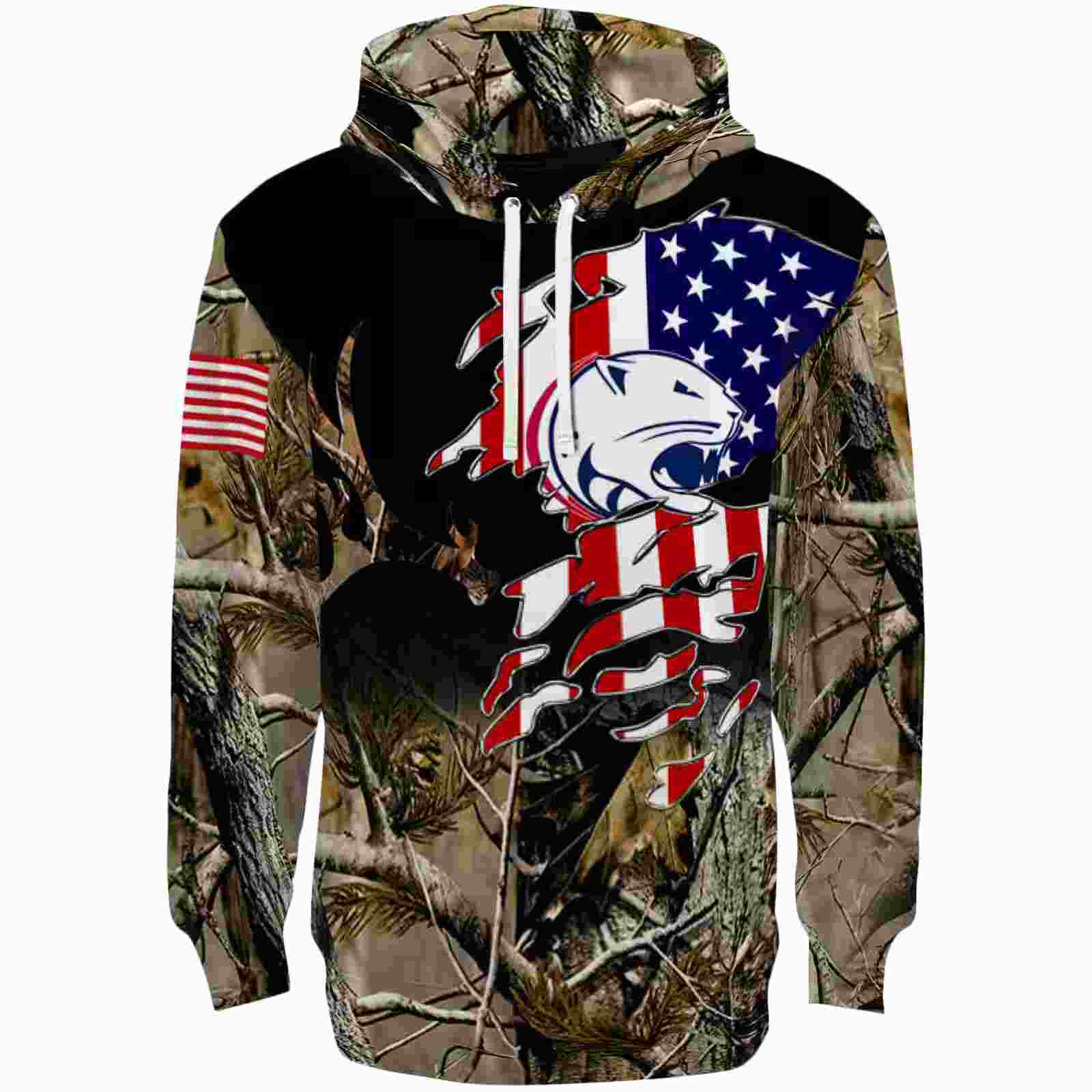 Customized South Alabama Jaguars Tree Camo Hoodie