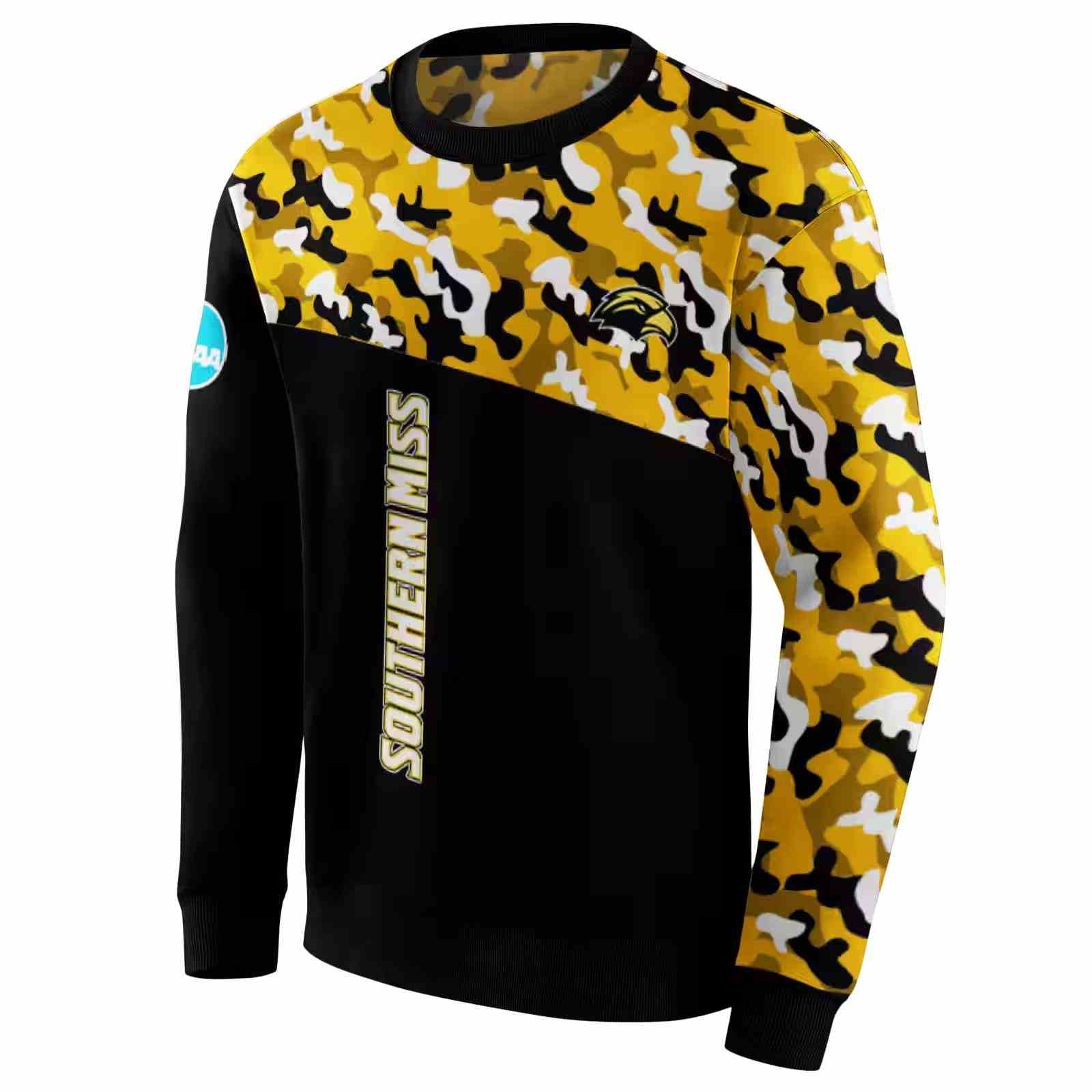 customized southern miss golden eagles camo pattern black hoodie new arrival