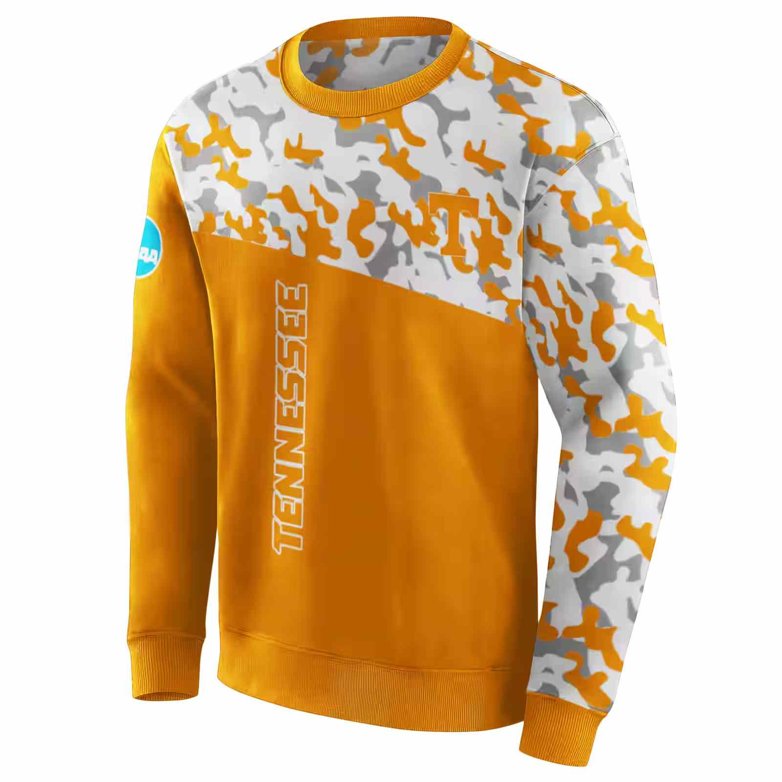 customized tennessee volunteers camo pattern orange hoodie new arrival