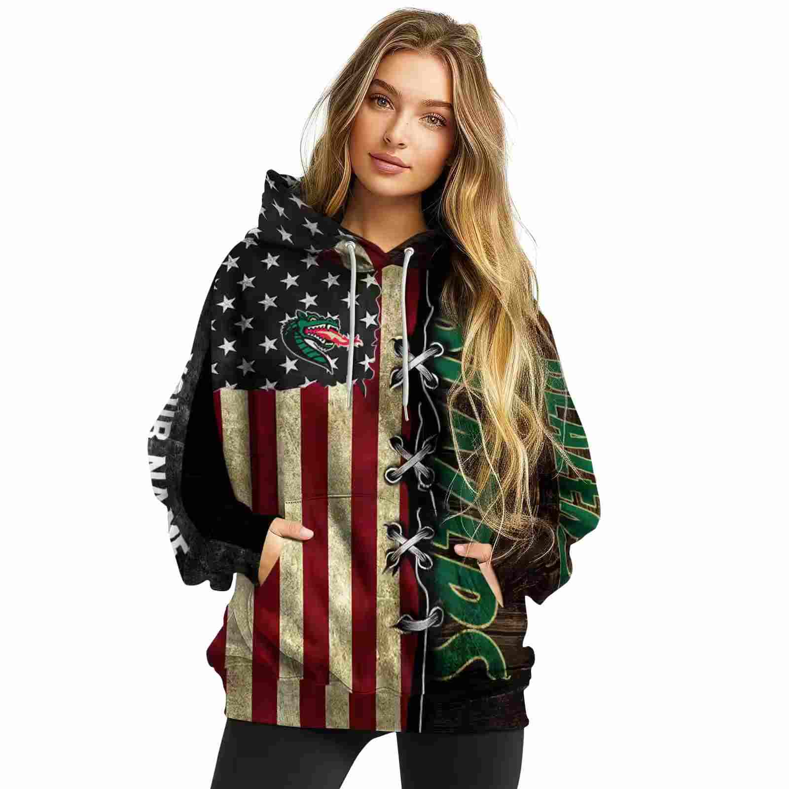 customized uab blazers american pride hoodie high quality
