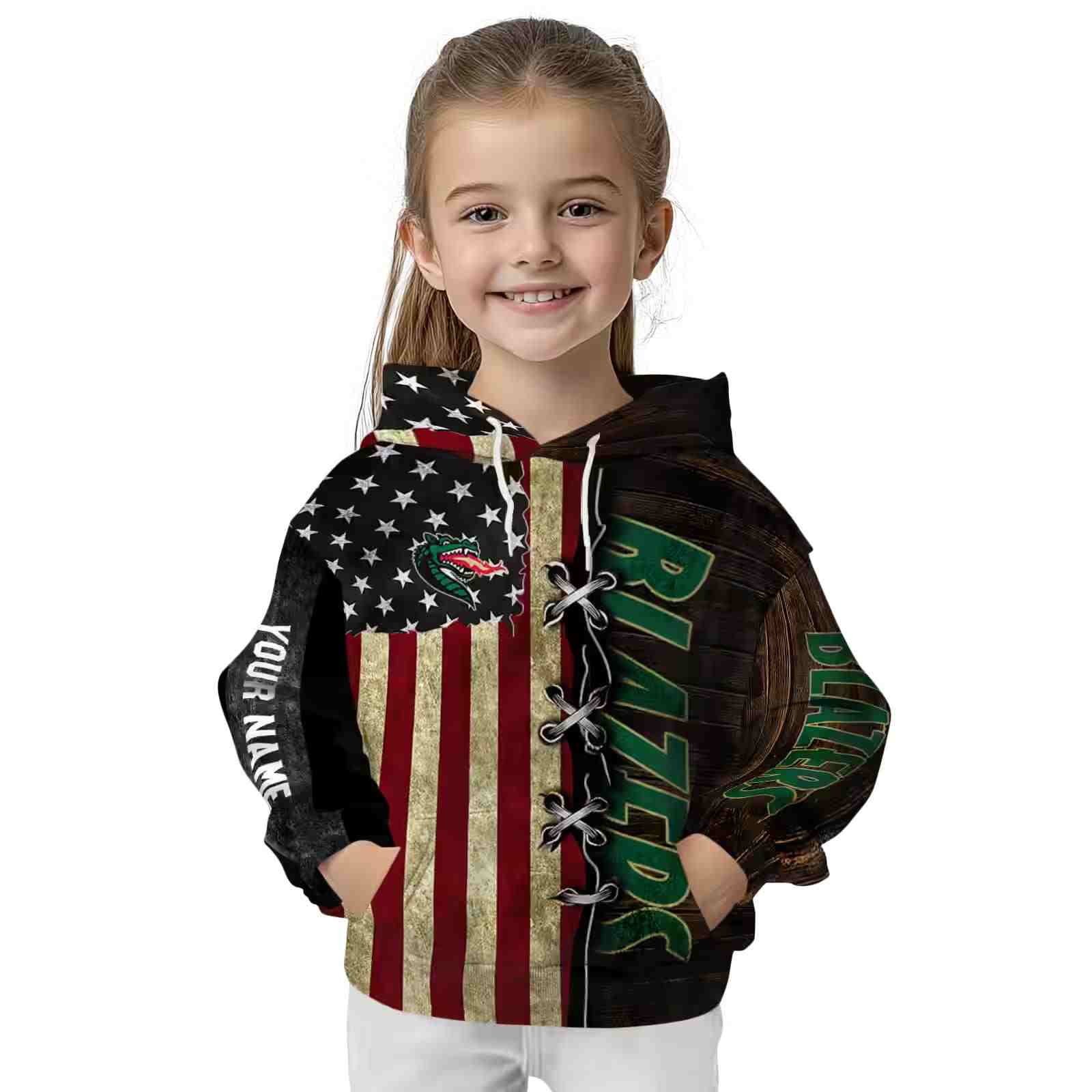 customized uab blazers american pride hoodie top rated