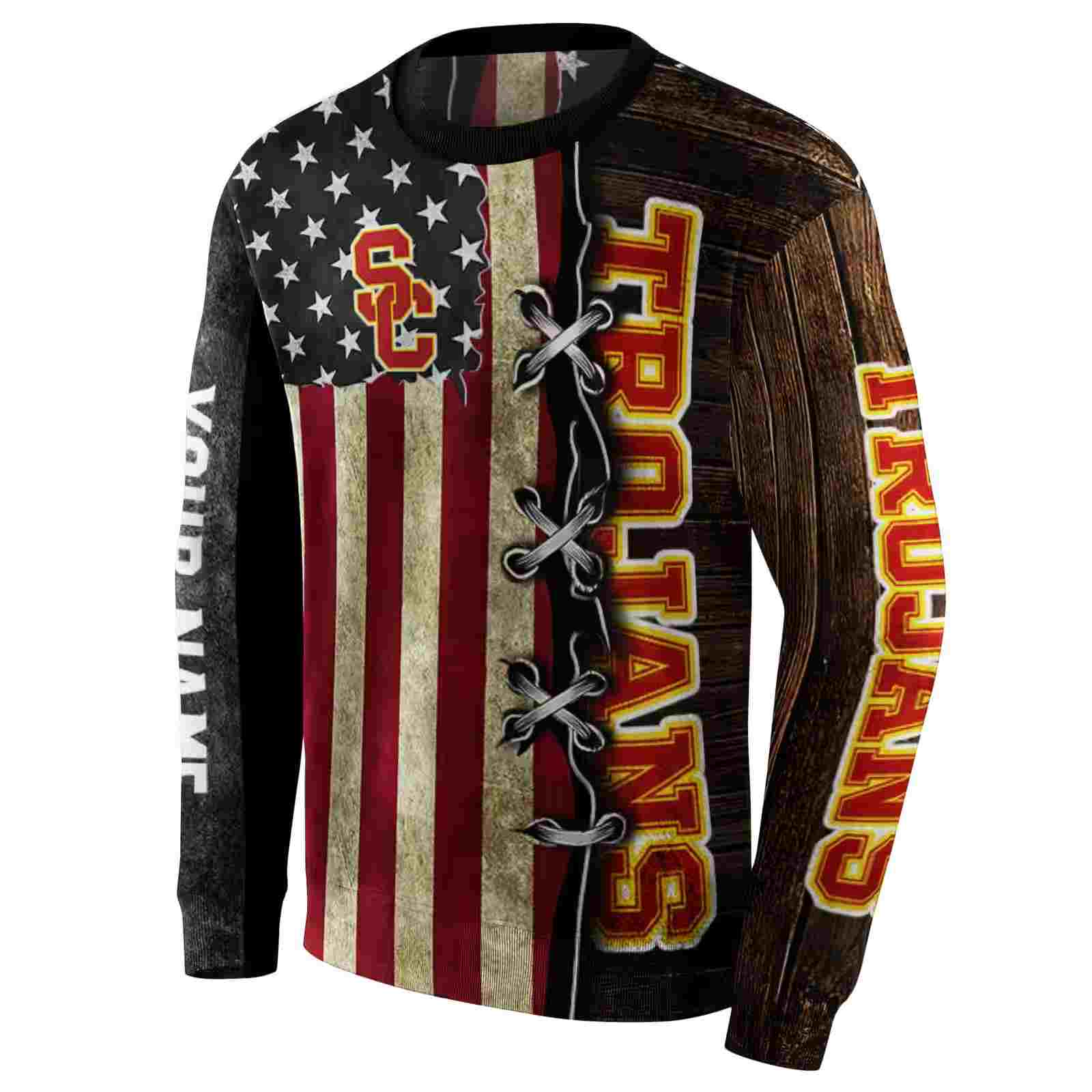 customized usc trojans american pride hoodie new arrival