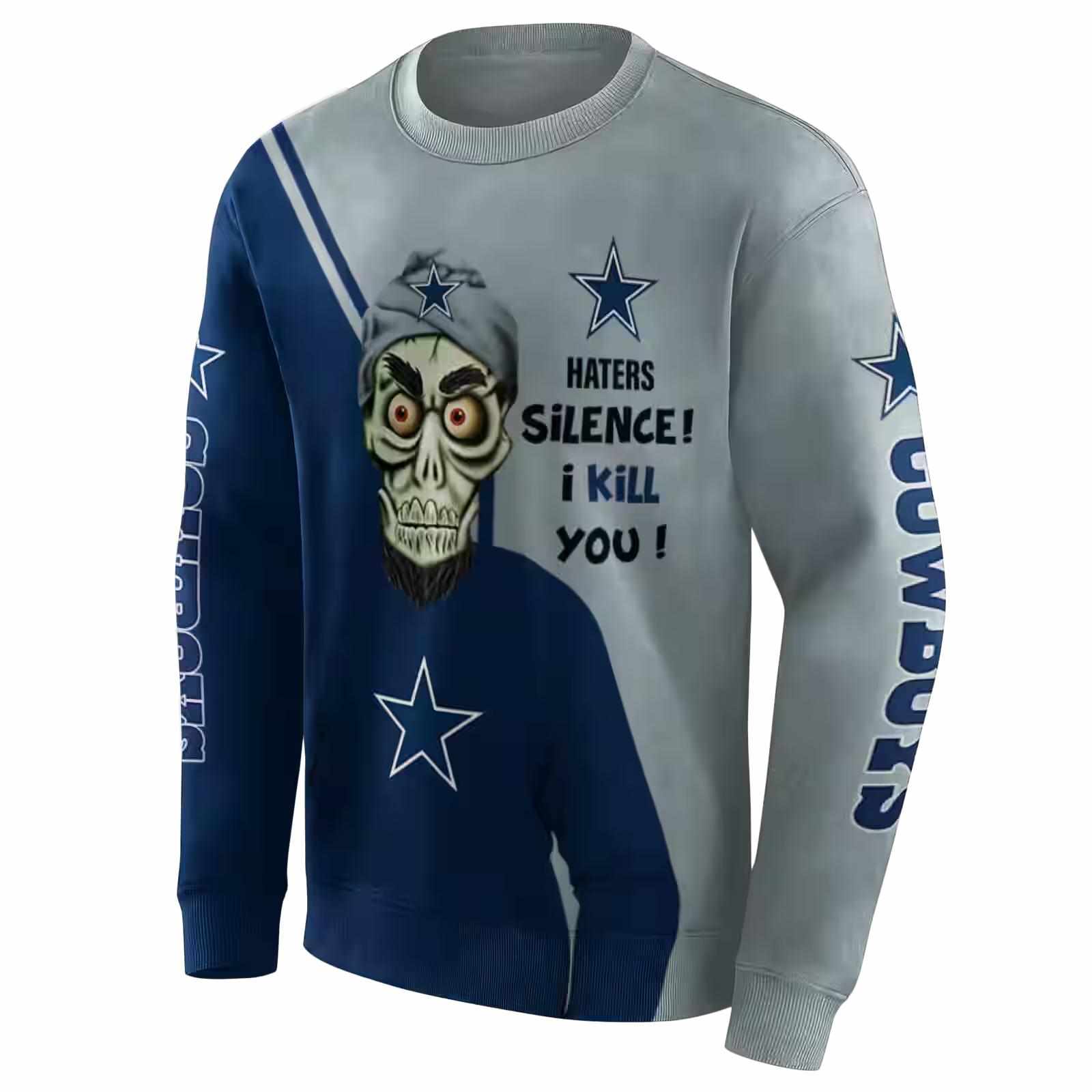 dallas cowboys achmed skull blue hoodie new arrival