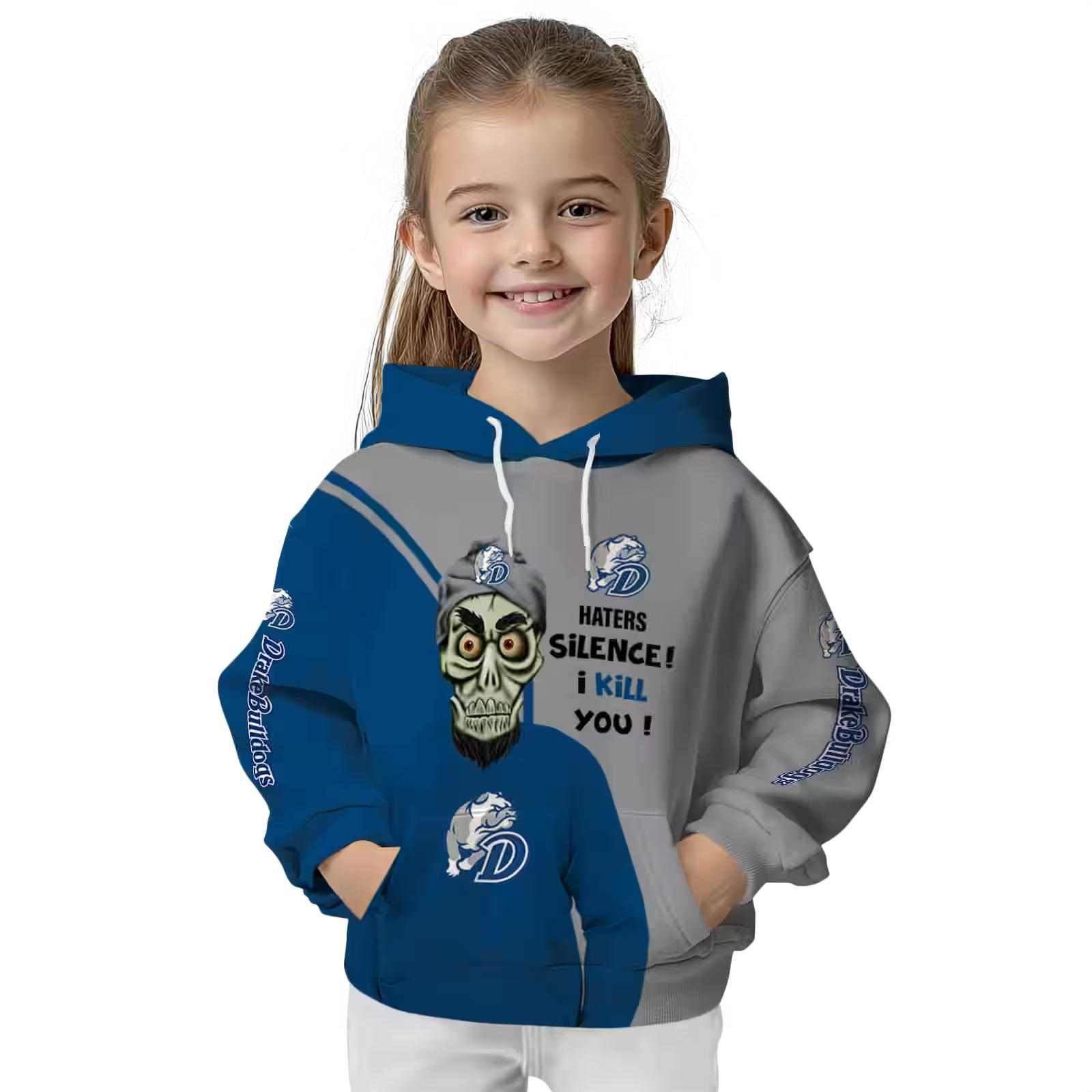 drake bulldogs achmed skull blue hoodie top rated