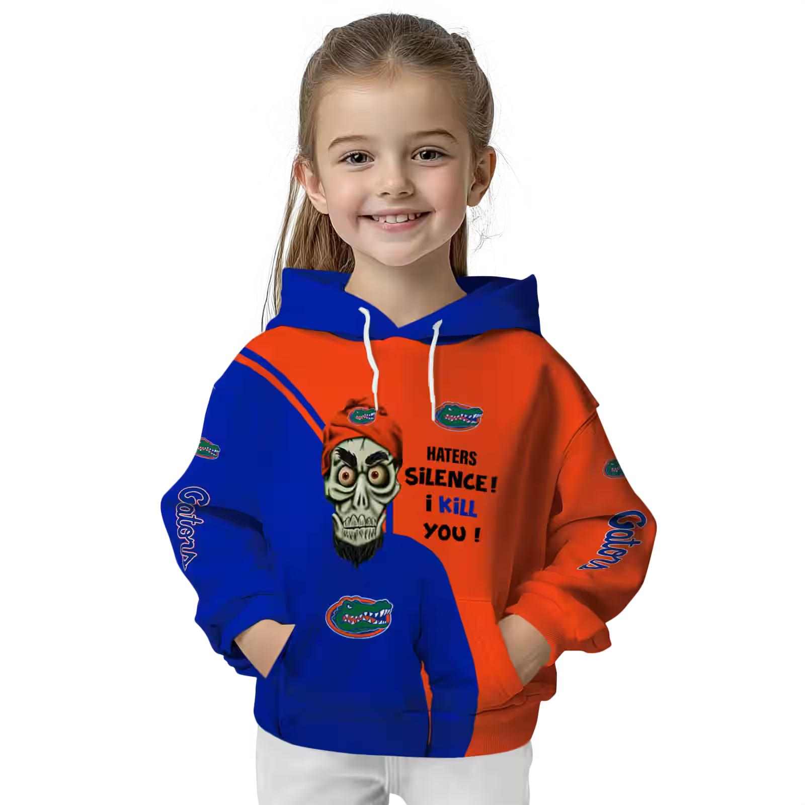 florida gators achmed skull blue hoodie top rated