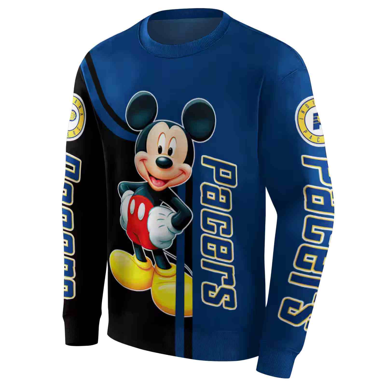 indiana pacers mickey mouse blue black hoodie new arrival