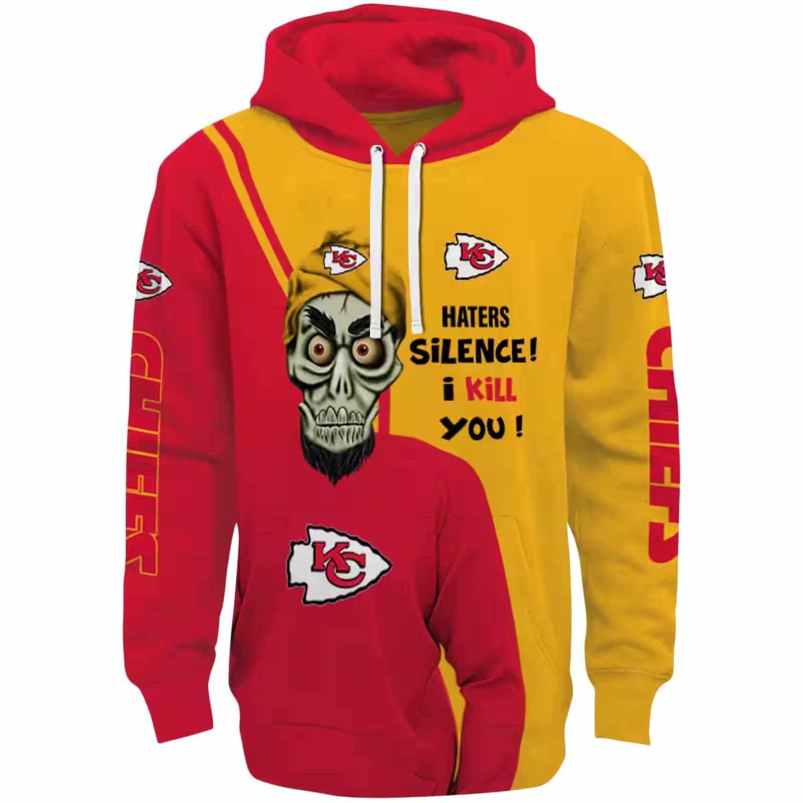 Kansas City Chiefs Achmed Skull Red Hoodie