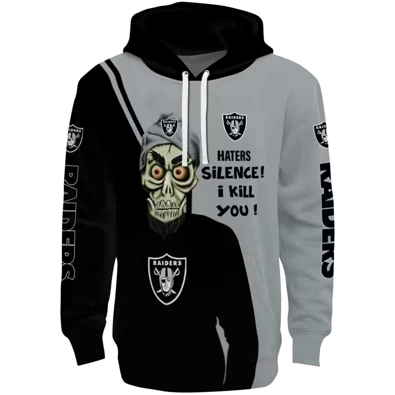 Las Vegas Raiders Achmed Skull Black Hoodie