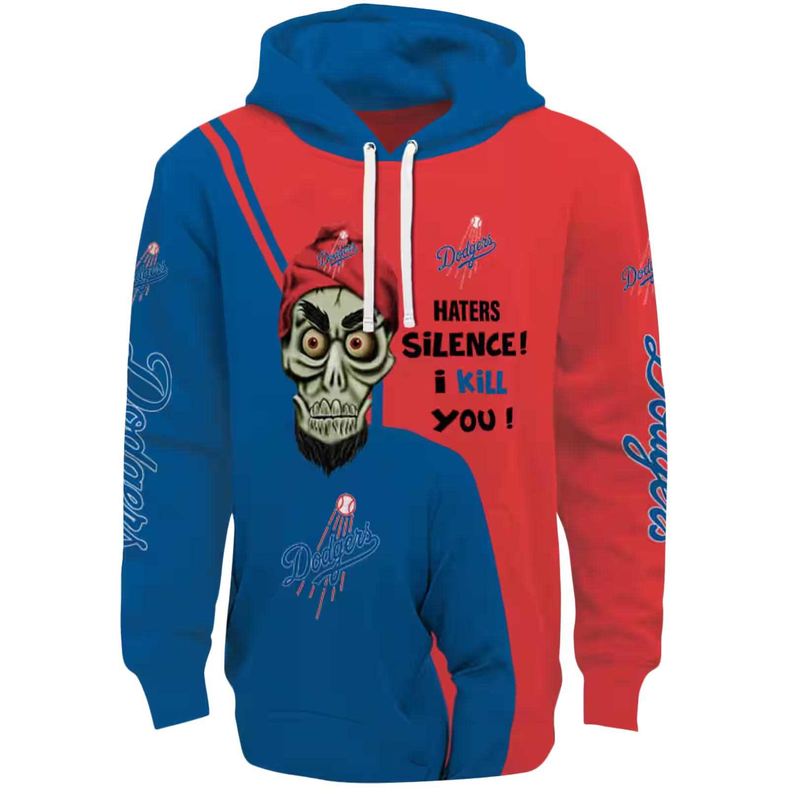 Los Angeles Dodgers Achmed Skull Blue Hoodie