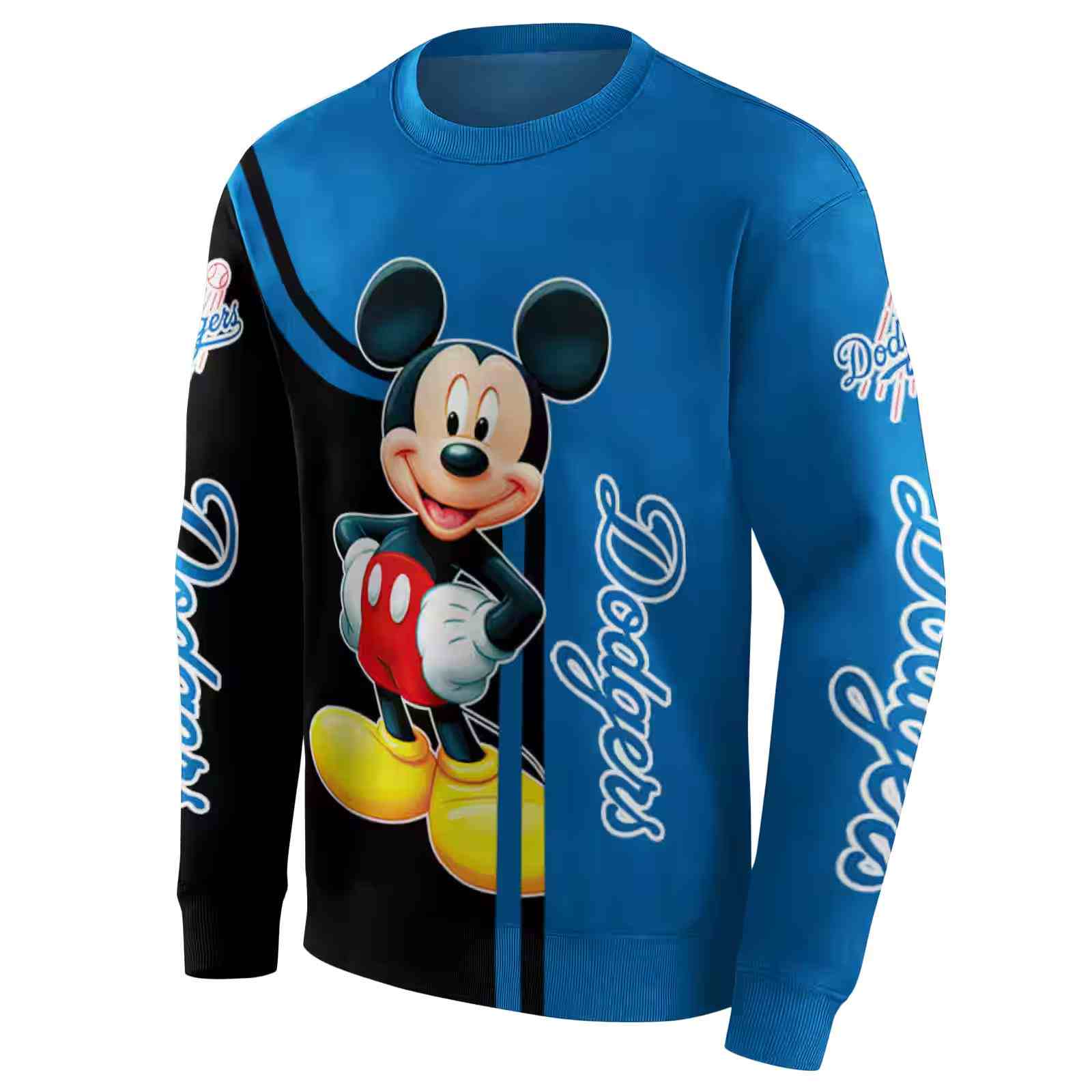 los angeles dodgers mickey mouse blue black hoodie new arrival