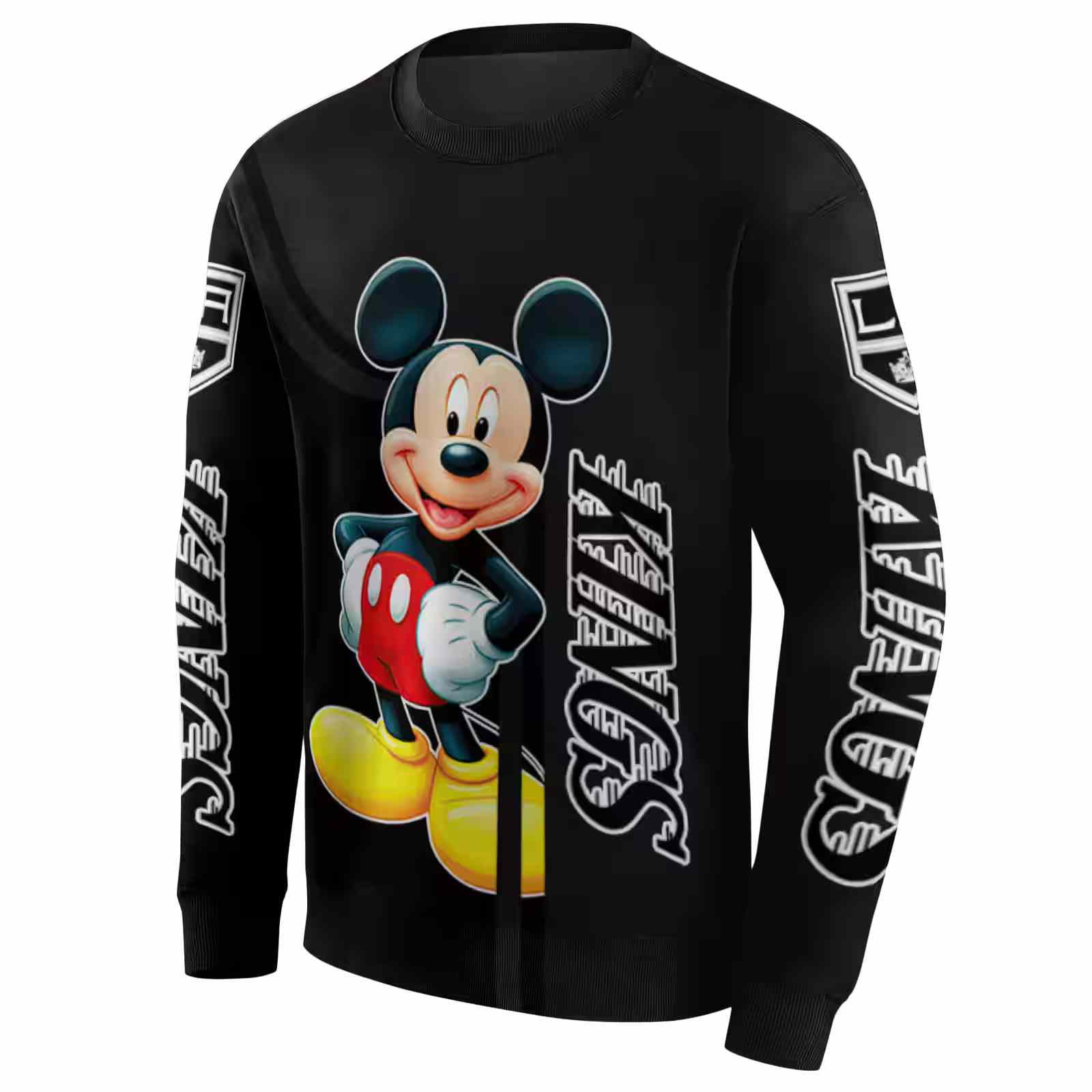 los angeles kings mickey mouse black hoodie new arrival