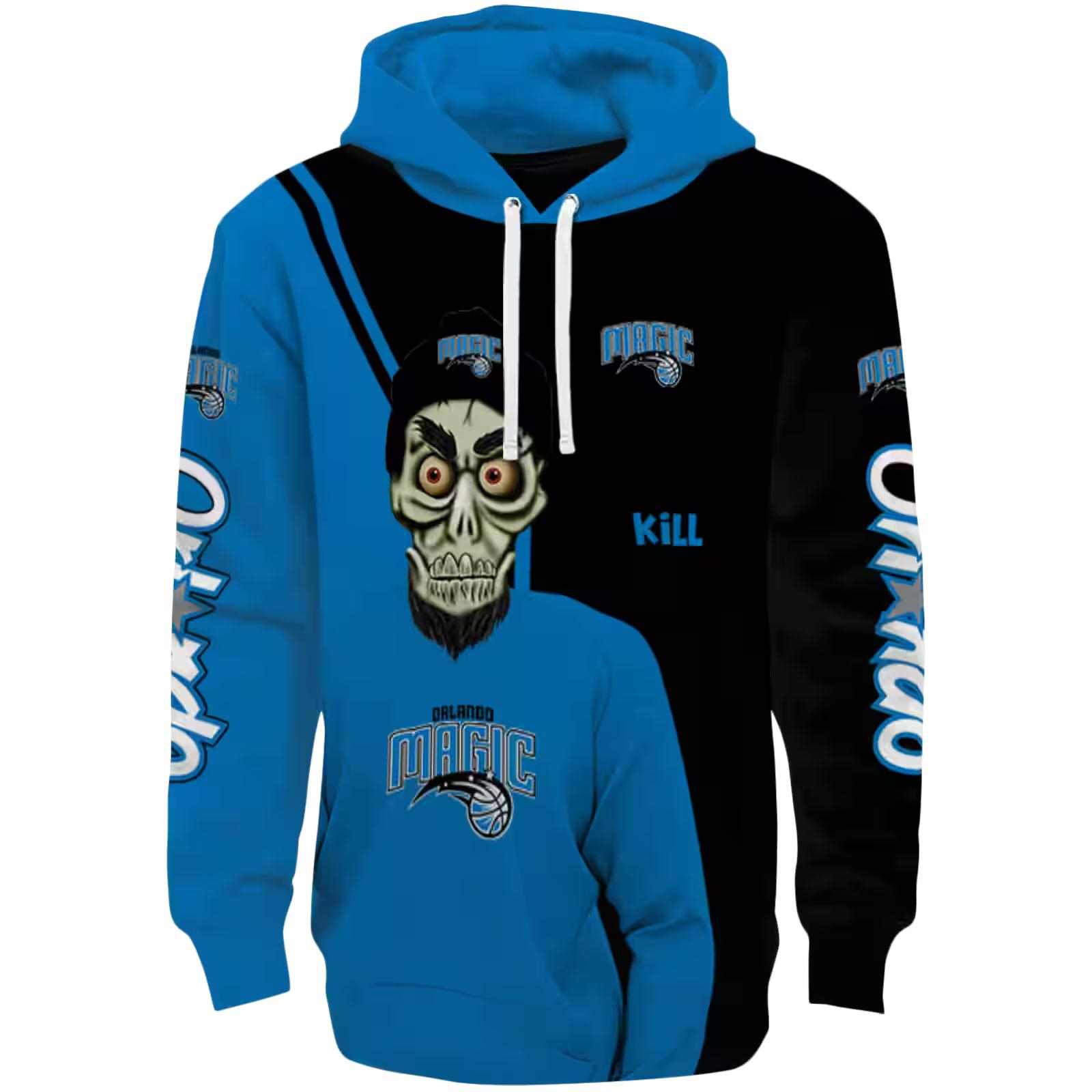 Orlando Magic Achmed Skull Blue Hoodie