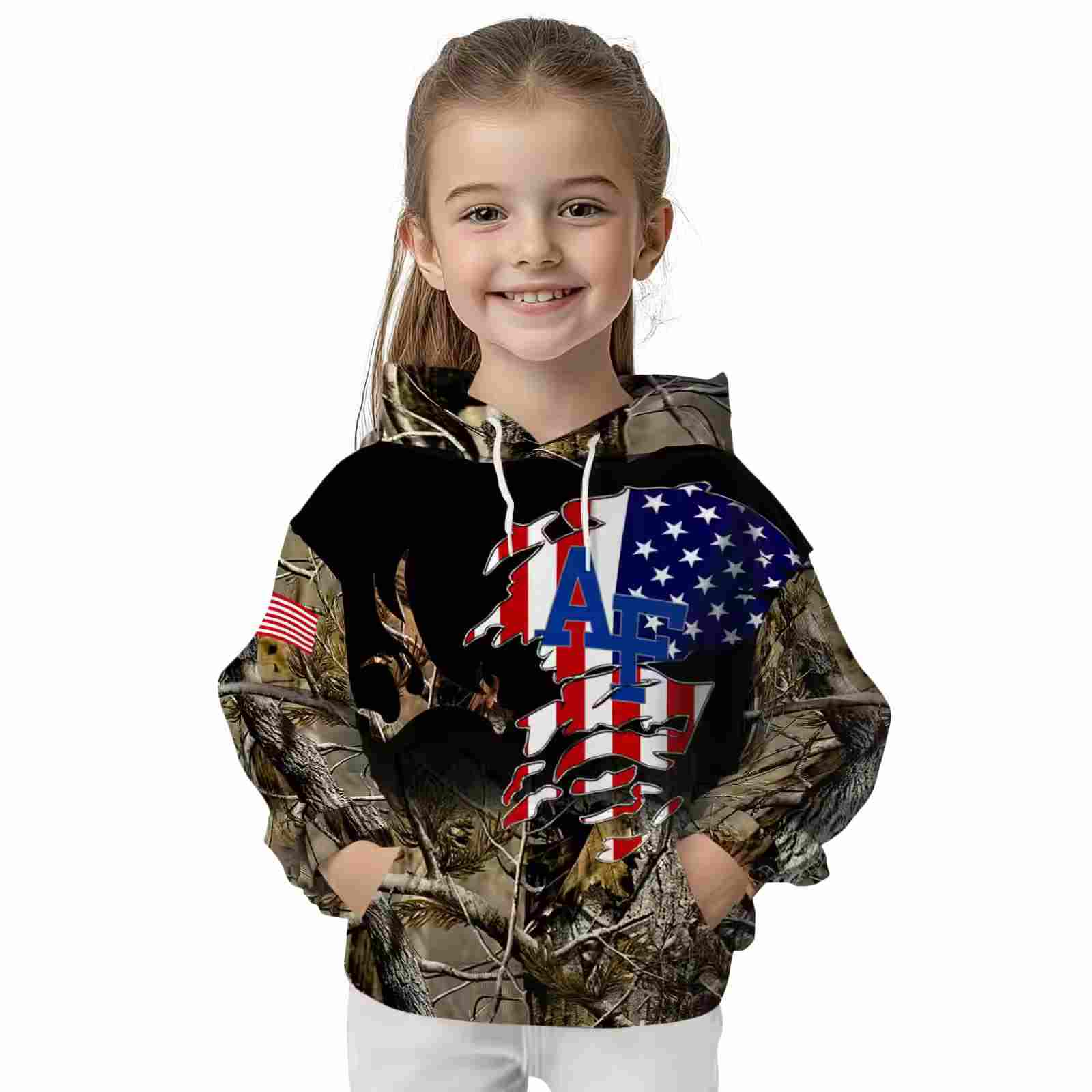 personalized air force falcons tree camo hoodie top rated