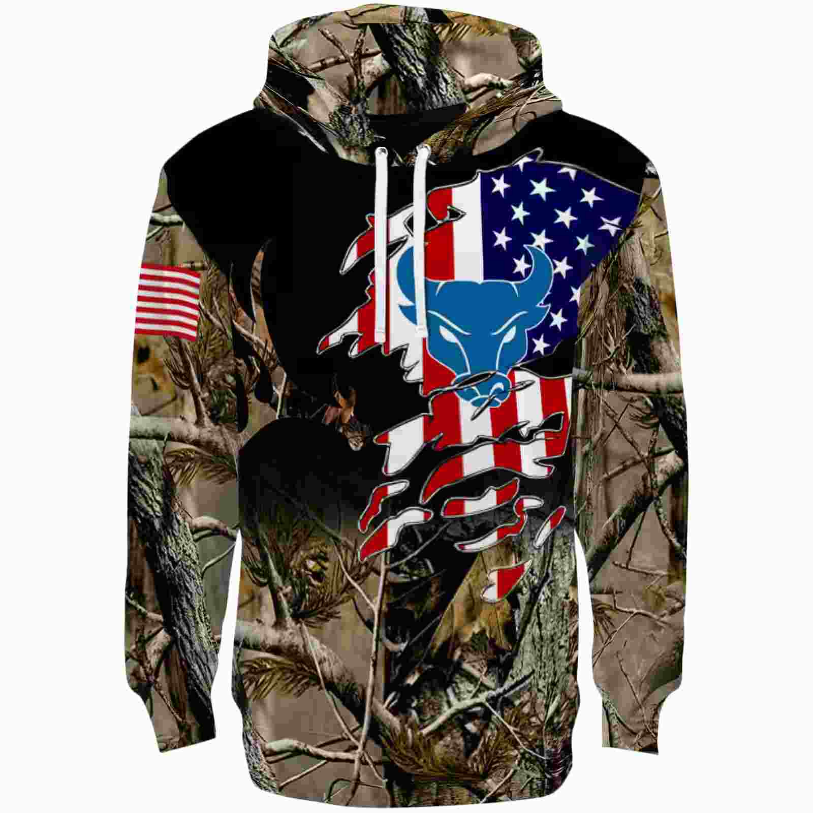 personalized buffalo bulls tree camo hoodie best selling